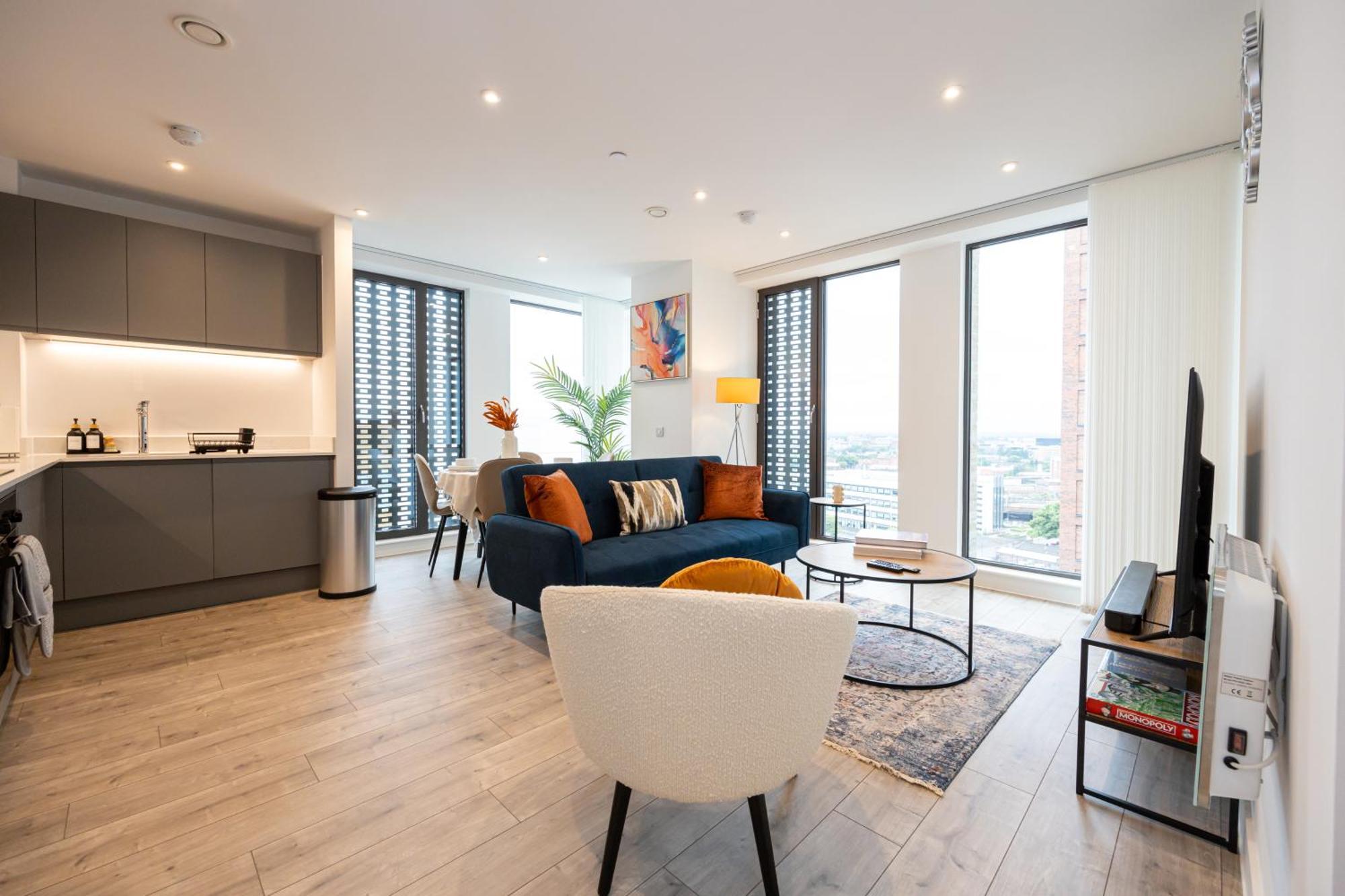 Апартаменти Pet Friendly 2Br Near Station By Asquare Letting Манчестер Екстер'єр фото